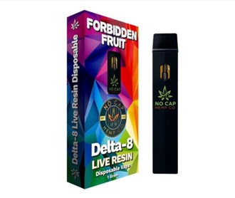 D8 Live Resin Disposable Forbidden Fruit 1 Gram